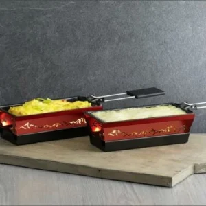 Am billigsten ✨ Kuhn Rikon Raclette Set Mini Alpenglühen Rot 👏 13