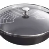 Schlussverkauf ✔️ Staub Wok Aus Gusseisen In Schwarz, Klein 😉 5