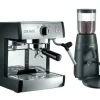 Budget 🎉 Bestpreis ✨ Graef Espressomaschine Pivalla & Kaffeemühle CM 702 Im Set 🌟 👍 35